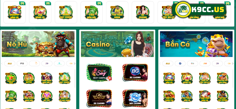 Giới Thiệu Các Trò Chơi Hot Nhất Tại Nhà Cái K9CC 2 Giới Thiệu Các Trò Chơi Hot Nhất Tại Nhà Cái K9CC